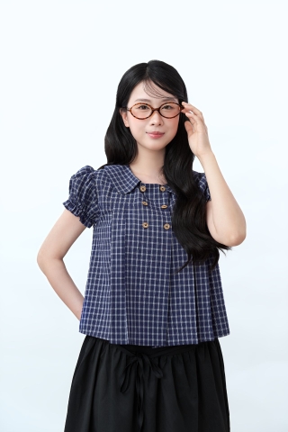 Áo babydoll cổ sen SM24
