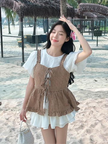 Áo cộc tay nữ AB02