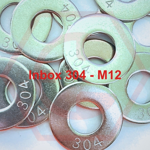 Long Đền 304 M12 ( đường kính trong 12mm)