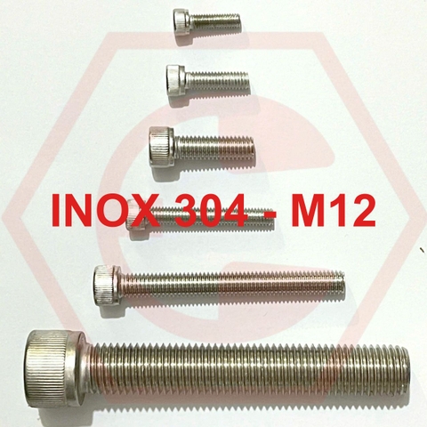 Lục Giác 304 M12 ( đường kính 12mm)