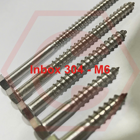 Vít Phong 304 M6 ( đường kính 6mm)