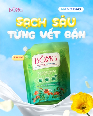 Nước giặt BÔNG hương Thanh Mát