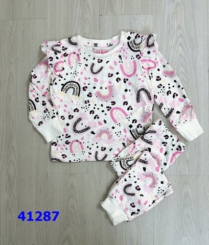 Bộ Matalan trắng hồng - size 18-24m