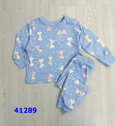 Bộ Matalan xanh mèo - size 2-3y