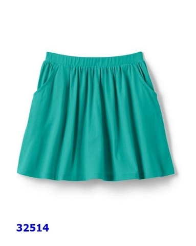 Chân váy Land End's xanh cổ vịt