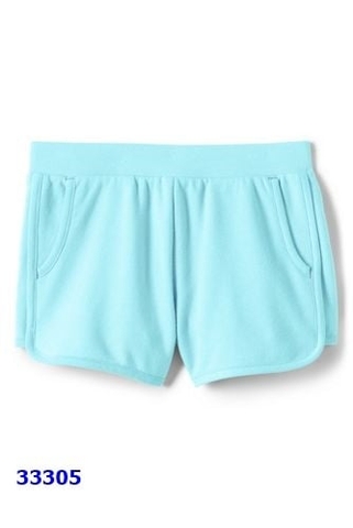 Quần short Land End xanh biển - sz 7/8y