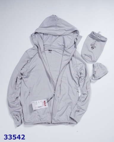 Áo khoác Muji xám - size 7-8y