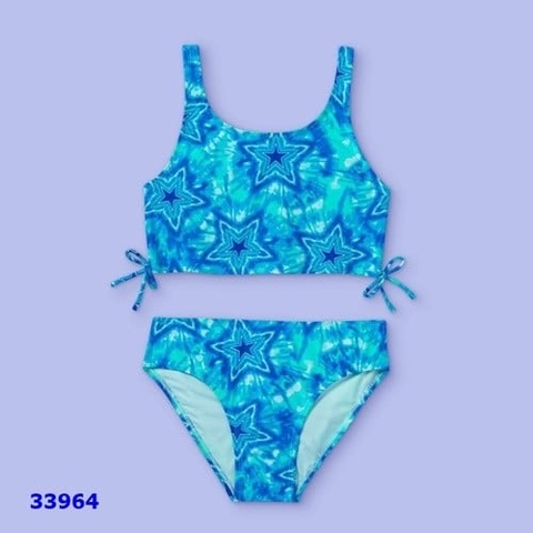 Set bộ bơi more than magic xanh loang ngôi sao- Size 10/12y