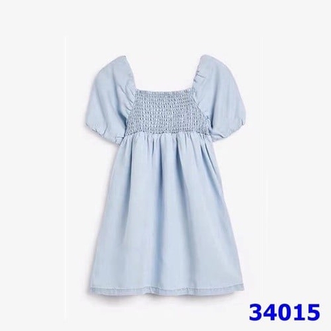 Đầm Denim Smock Next xanh ngựa - size 6y