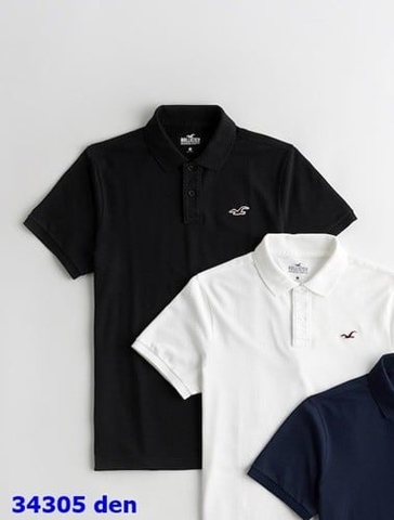 Áo thun Hollister đen - size M