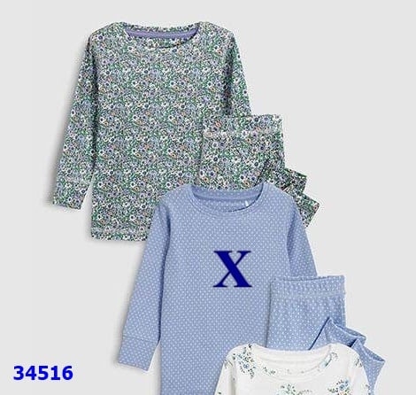 Bộ Next tím hoa nhuyễn - size 12-18m