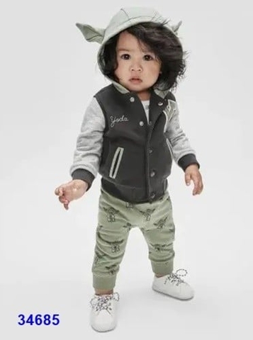 Quần Alibaba xanh mèo- size 3-6m