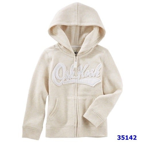 Áo khoác Oshkosh trắng kim tuyến Oshkosh- size 2y