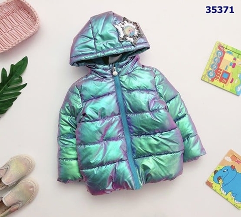 Áo phao Disney xanh biển trơn - size 3y