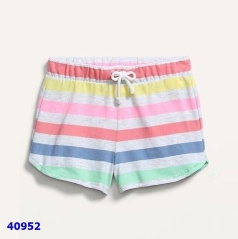 Quần short Old sọc nhiều màu - size 12-18m