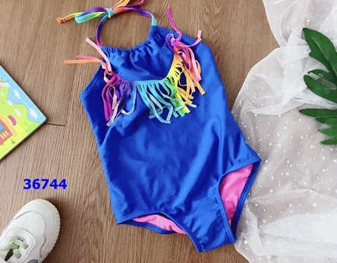 Đồ bơi Hiloration xanh tua rua - size 6y