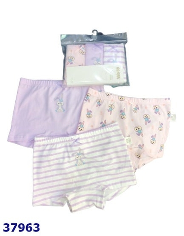 Set 3 chip Teengo hồng thỏ - size 150