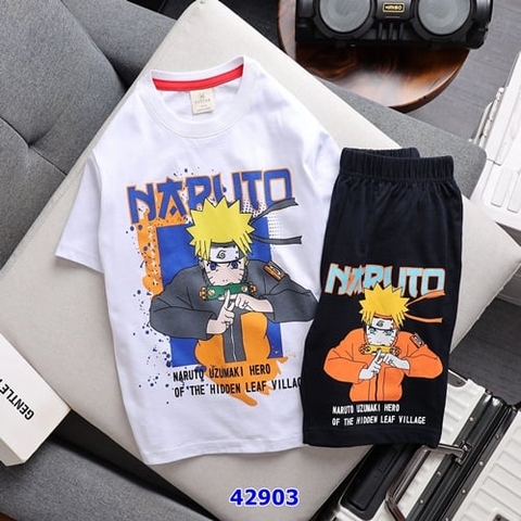 Bộ Baby trắng Naruto - Size 4y