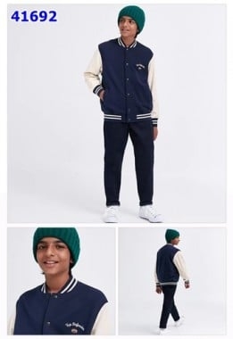 Bomber Kids xanh đen - size 120