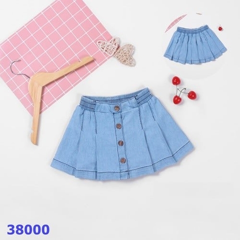 Chân váy Nexxi xanh nhạt - size 10y