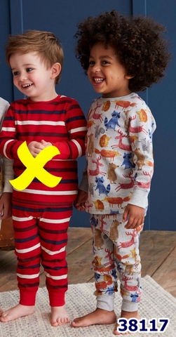 Bộ Next xám in thú - size 1.5-2y