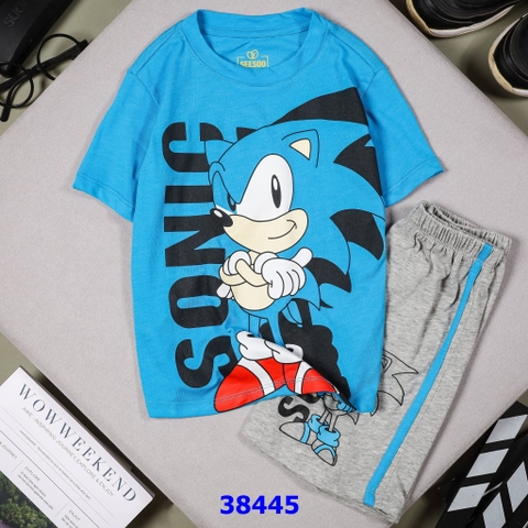 Bộ See Doo xanh dương Sonic - size 2y