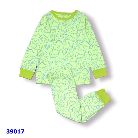 Bộ dài Next xanh dạ khủng long - size 5/6y