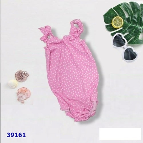 Đồ bơi EAC hồng chấm bi trắng - size 5y