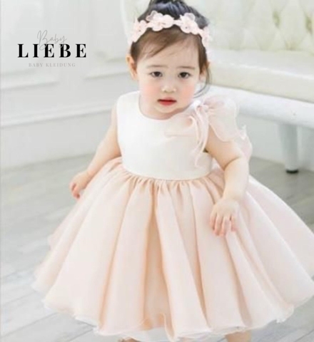 Đầm công chúa Liebe Baby kem - size 5-6y