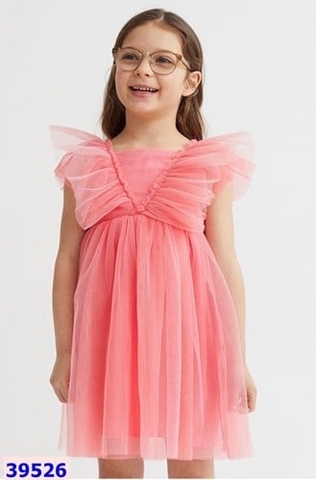 Đầm H&M hồng cánh tiên - size 4-5y