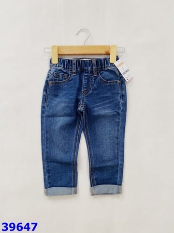 Jean Gymboree xanh vừa - size 2y