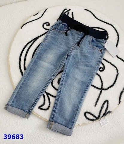 Quần dài jean SugarBear xanh nhạt - size 8