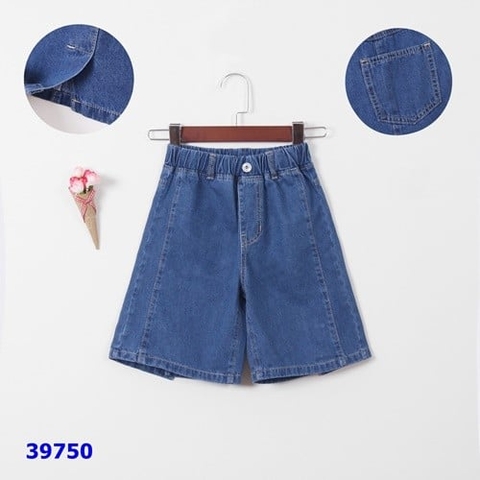 Quần short jean Nexxi xanh dậm - size 4y