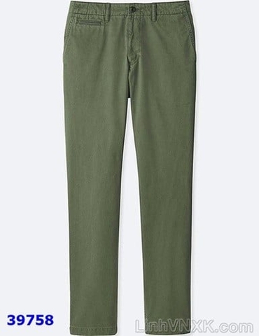 Quần kaki xanh rêu nhạt