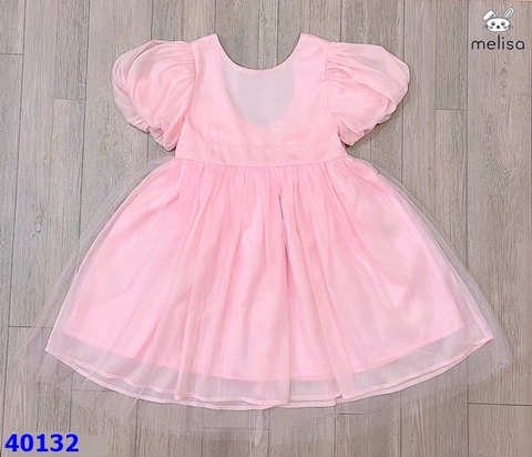 Đầm hồng Melisa- size 2-3y