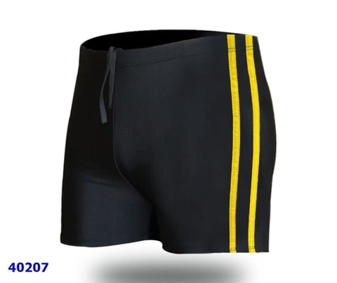 Quần bơi đen sọc vàng - size 9y