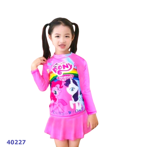 Bộ bơi BonChop hồng Pony