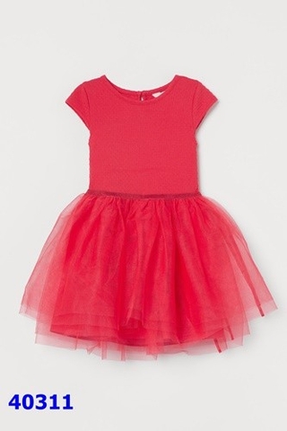 Đầm H&M đỏ - size 6-8y