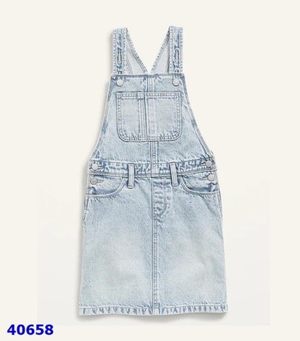 Yếm jean Old navy xanh nhạt - size 8y