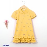 Đầm Nexxi vàng cầu vồng - size 5y