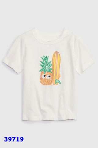 Áo BabyGap trắng thơm - size 18-24m