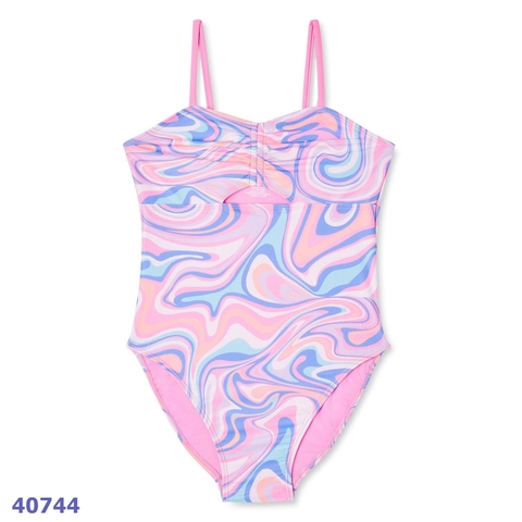 Đồ bơi George hồng tím loang - size 6y