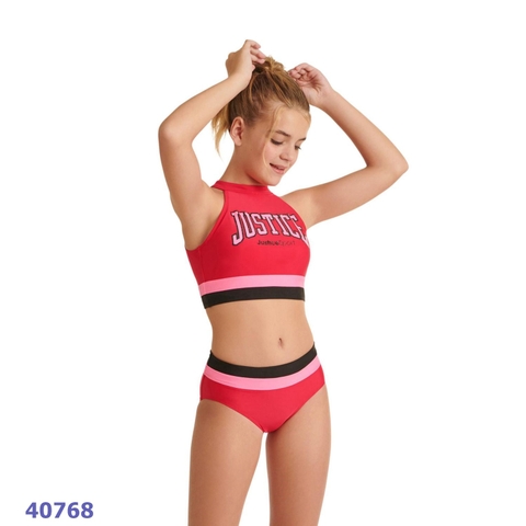 Đồ bơi Justice đỏ hồng - size 10y