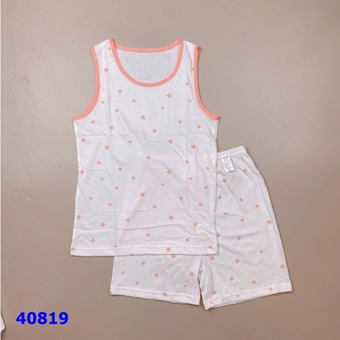Bộ Maykids hồng ngôi sao viền hồng - size 130