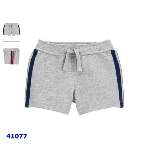 Short Oskosh xám sọc - size 6m