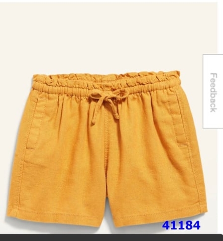 Quần short OldNavy vàng - size 4y