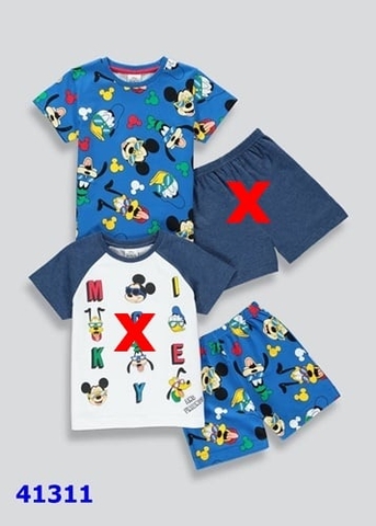Bộ Matalan xanh vịt - size 12-18m