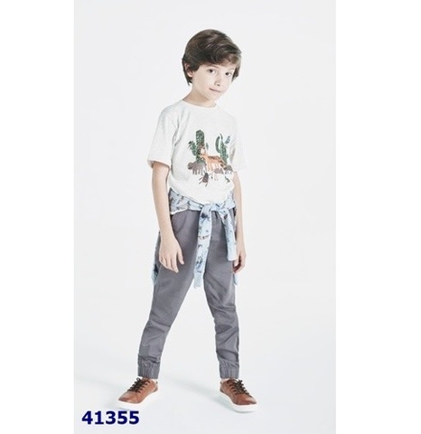 Quần kaki C&A xám 2 - size 4y