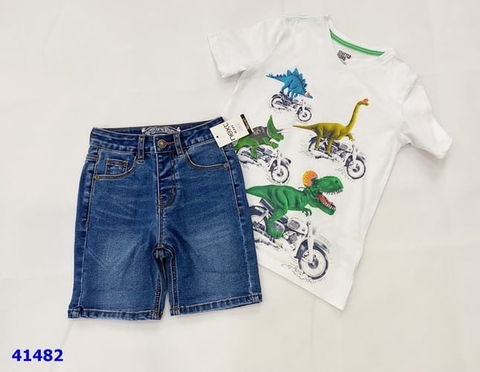 Short Jean Next xanh biển - size 2y