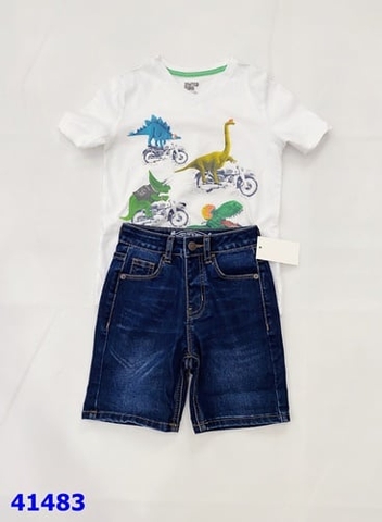 Short Jean Next xanh đậm - size 2y